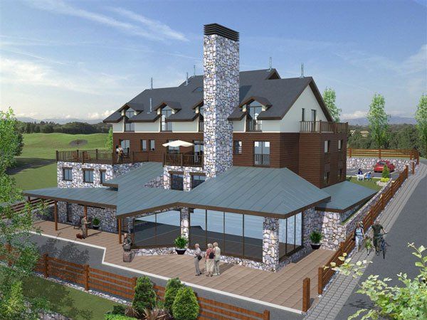 Hotel y vivienda unifamiliar en Brañavieja – Alto Campoo 01