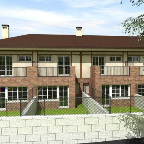 Rehabilitación de Casona en 6 viviendas unifamiliares y Proyecto de 28 viviendas unifamiliares adosadas y garajes en Sobremazas